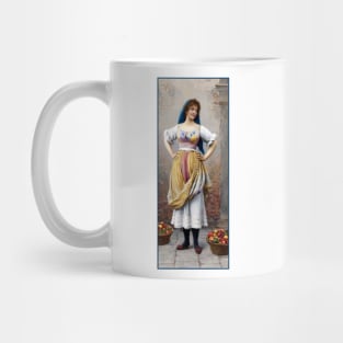 The Market Girl by Eugen von Blaas Mug